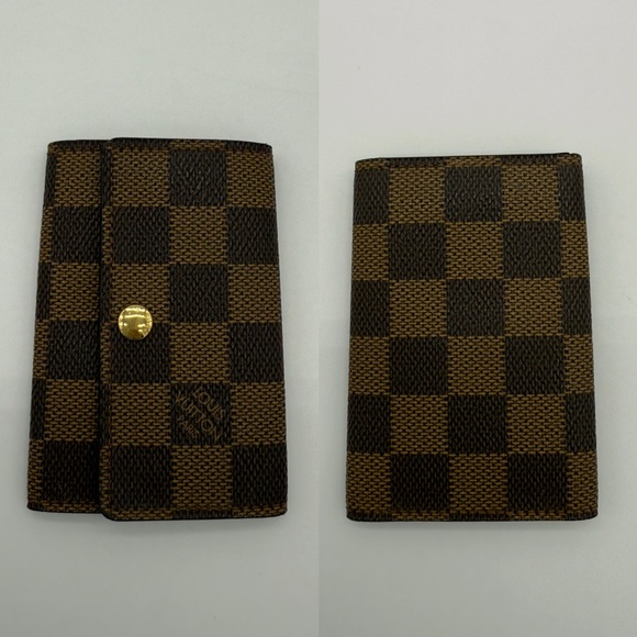 Authentic Louis Vuitton Damier Ebene 6 key holder - Picture 9 of 11